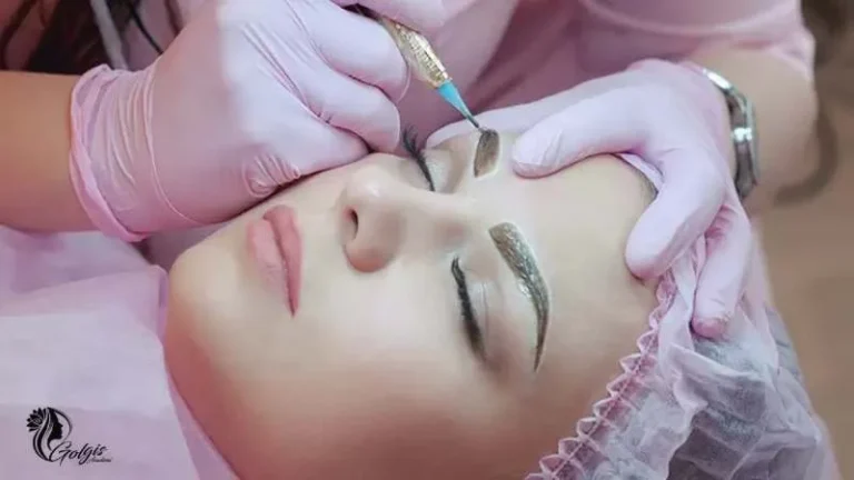 0 تا 100 آموزش تاتو صورت در آموزشگاه آرایشگری گل گیس