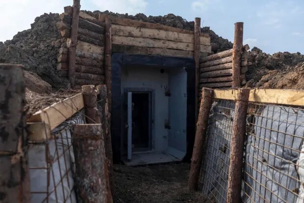 دیوار بتنی ۹۶۰ کیلومتری اوکراین با ۴۲,۰۰۰ قطعه «دندان اژدها» در خط مقدم!/ عکس