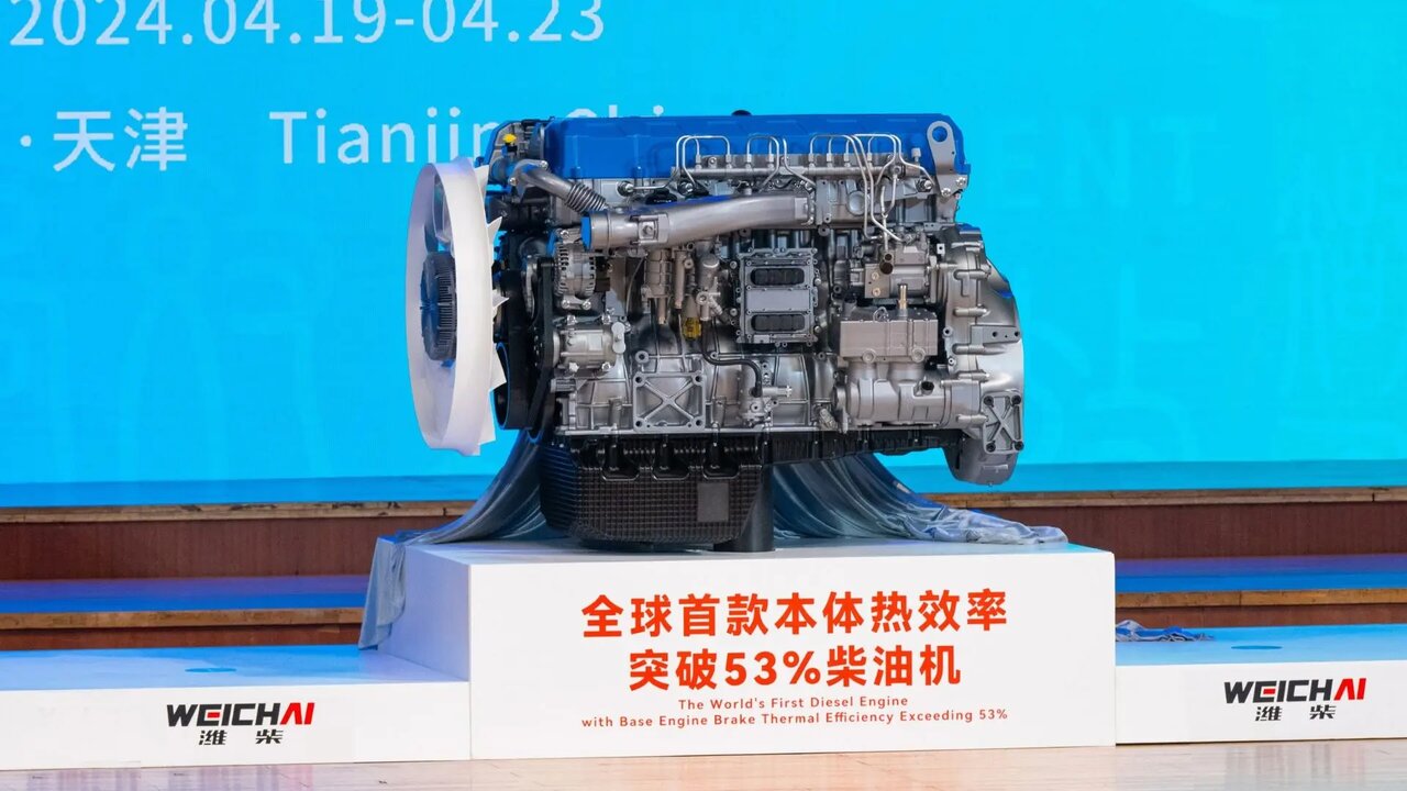 انقلاب چین در صنعت ترانزیت: ارتقای بازدهی موتور دیزلی به بالای ۵۳ درصد