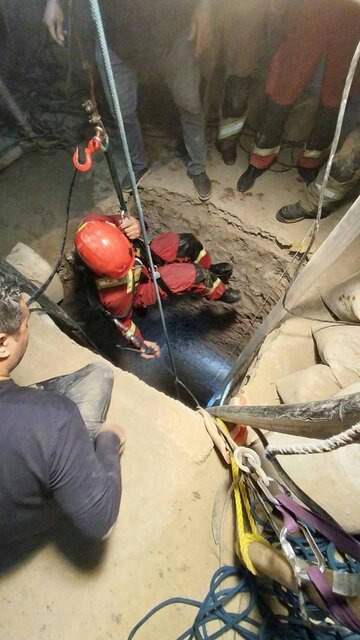 مرگ مرد میانسال در عمق ۷۰ متری چاهی در جنوب تهران