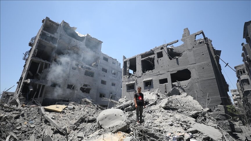 ادامه حملات رژیم صهیونیستی به محله الشجاعیه/ حملات موشکی مقاومت به «غلاف غزه»