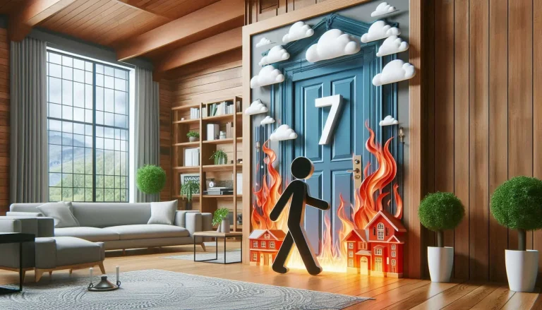 🚪 7 دلیل برای انتخاب درب ضد حریق 🔥 محافظ جان و مال