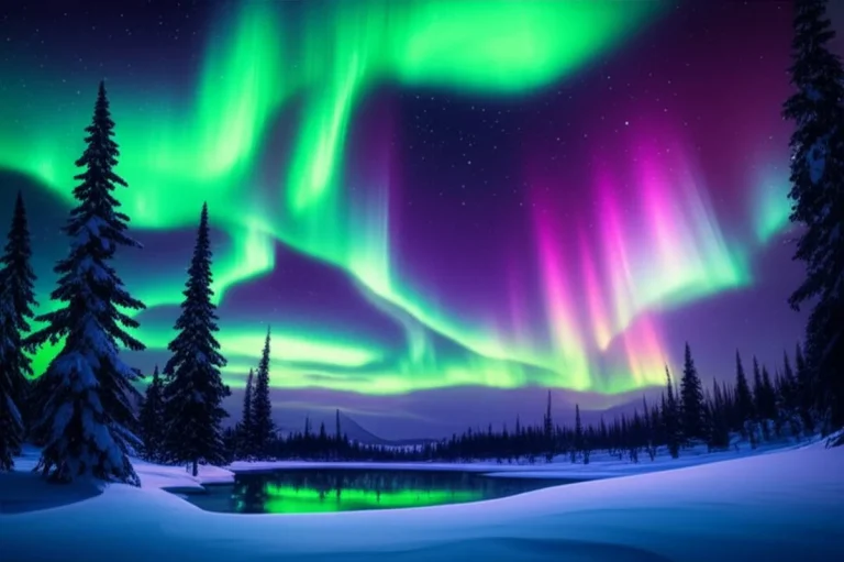 روشنایی شمالی آرورا بوریلیس (Aurora Borealis) – راهنمای جامع
